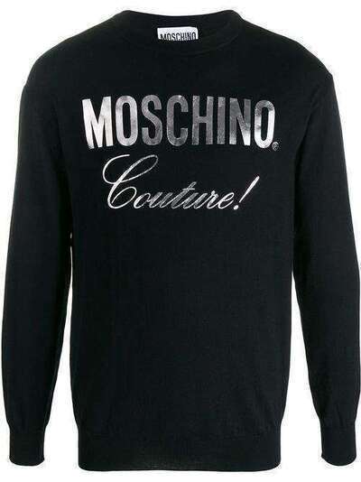 Moschino джемпер с логотипом Couture A09162003