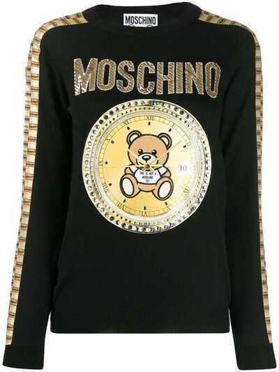 Moschino джемпер Teddy Bear V09085400