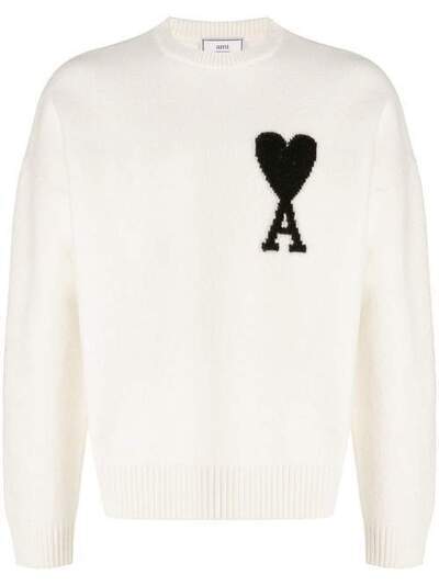 Ami Paris свитер оверсайз с логотипом P20HK009018