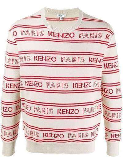 Kenzo джемпер Paris жаккардовой вязки FA55PU5063LD
