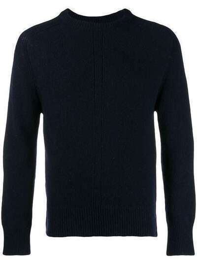 Thom Browne пуловер с полосками вязки интарсия и круглым вырезом MKA278A00278