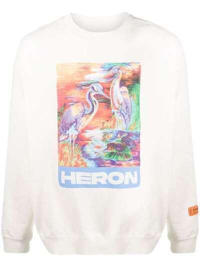 Heron Preston толстовка с логотипом HMBA007S208960210188