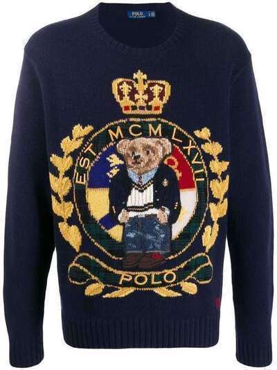 Ralph Lauren свитер с вышитым логотипом 710758892