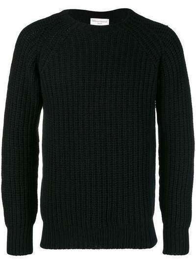 Officine Generale ribbed-knit wool sweater W18MKNT080