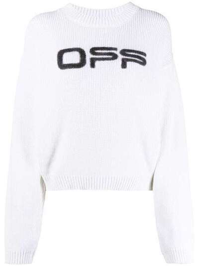 Off-White джемпер с логотипом OWHE021R20H280870110