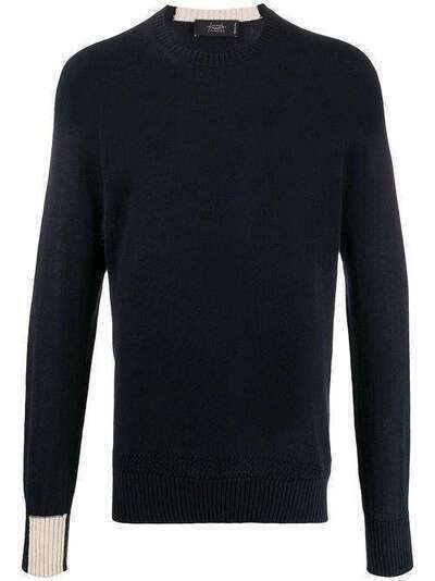 Maison Flaneur slim fit jumper 20SMUSW110SEAMLESSFJ00