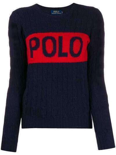 Polo Ralph Lauren фактурный джемпер с логотипом 211763839