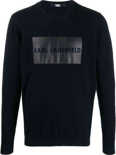 Karl Lagerfeld свитер с круглым вырезом и логотипом 6550270592305