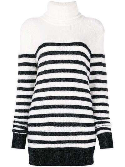 Balmain oversized striped jumper 18H146675K045