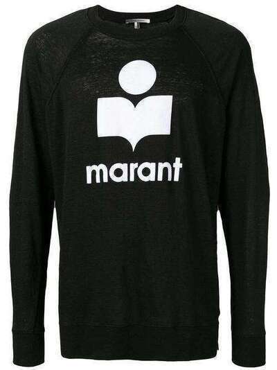 Isabel Marant свитер с принтом логотипа TS043000M002H