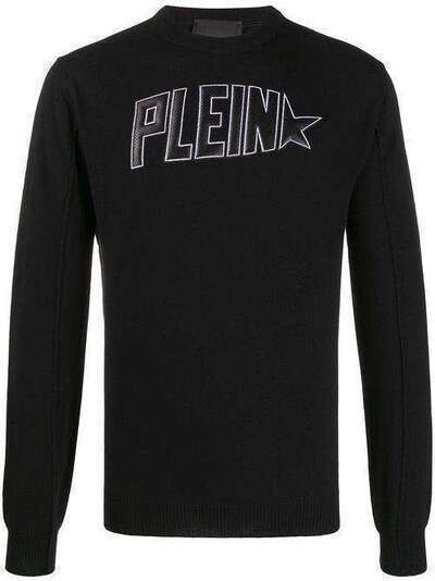 Philipp Plein пуловер Plein Star с круглым вырезом S20CMKO0802PTE003N