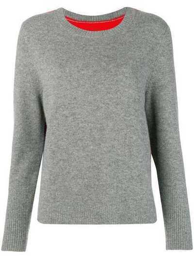 Chinti and Parker contrast back panel sweater KE19GFN