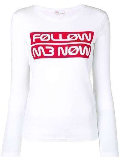 RedValentino топ 'Follow Me Now' RR3MG00QJZV