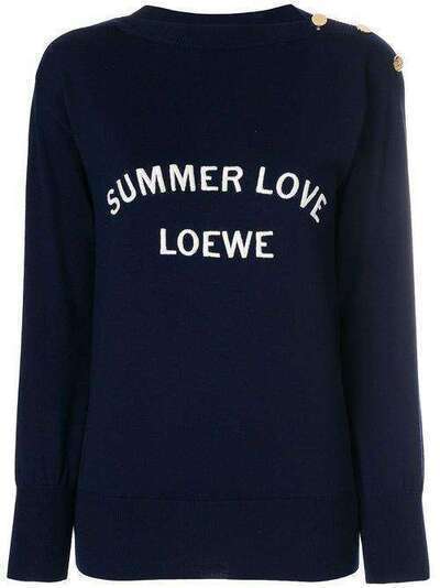 Loewe вязаный свитер 'Summer love' S3189430SM