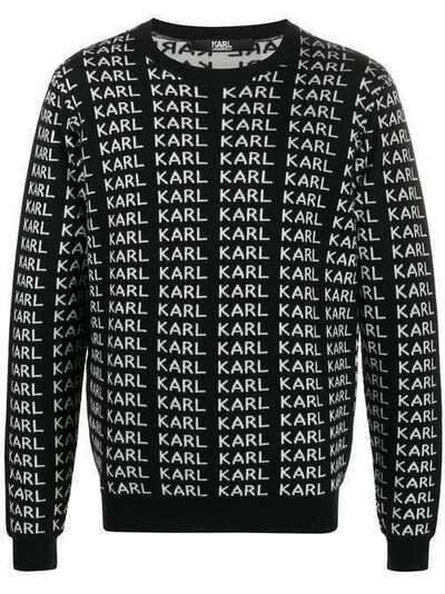 Karl Lagerfeld джемпер с принтом Karl KL190316990