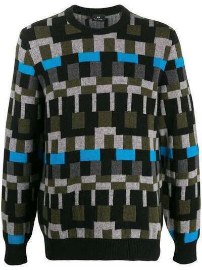 PS Paul Smith свитер в стиле колор-блок M2R472TA2073079