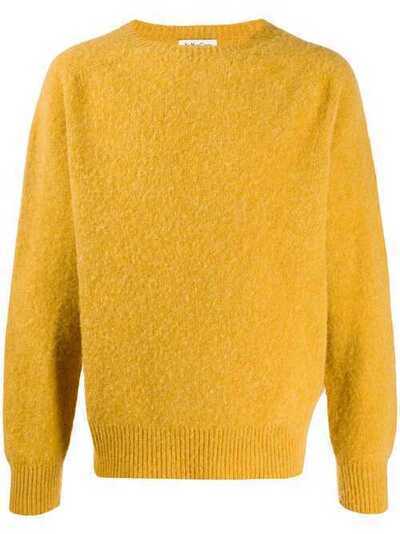 YMC фактурный свитер с круглым вырезом P8MAX
