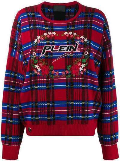 Philipp Plein пуловер с узором тартан A19CWKO0304PTE003N