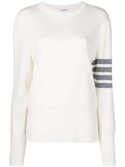 Thom Browne пуловер 'Milano' с полосками на рукаве FKA194A03308