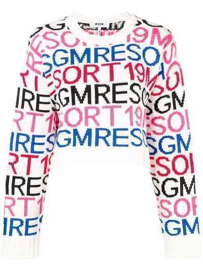 MSGM свитер с логотипом 2641MDM124195262