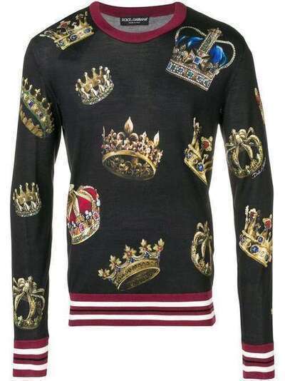 Dolce & Gabbana свитер с принтом GX399TJAHDI