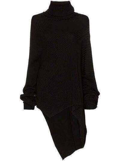 Marques'Almeida asymmetric turtleneck sweater RST20KN0049LWK