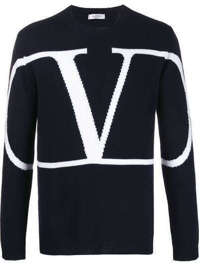 Valentino джемпер оверсайз с логотипом VLogo TV3KC03V5FF
