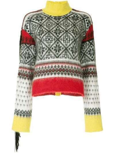 Nº21 вязаный свитер с зимним узором N2SA0357346