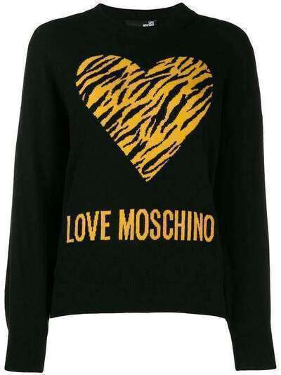 Love Moschino трикотажный джемпер Love WS00G10X1307