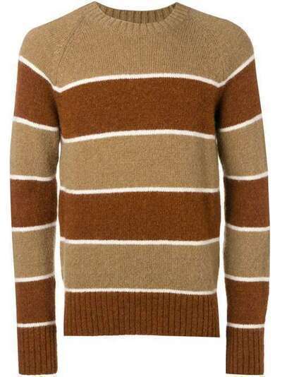 Ami Paris свитер с круглым вырезом и рукавами реглан H19K015004
