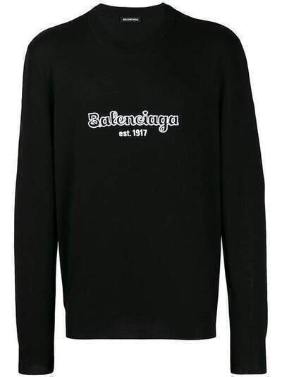 Balenciaga свитер с логотипом 583081T1478