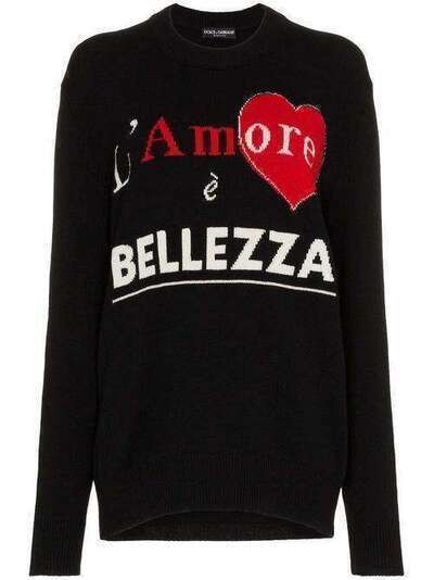 Dolce & Gabbana свитер с принтом FX181TJAWGS