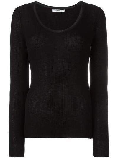 T By Alexander Wang свитер с глубоким вырезом 402300R17