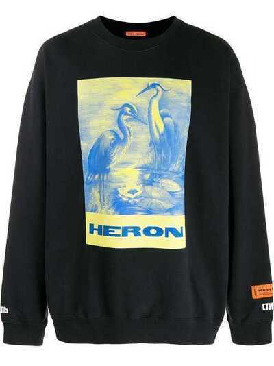 Heron Preston толстовка с логотипом HMBA003F198090080488