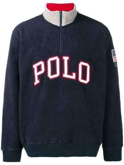 Polo Ralph Lauren свитер с вышитым логотипом 710719882001