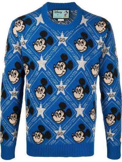 Gucci джемпер Mickey Mouse из коллаборации с Disney 601563XKA57