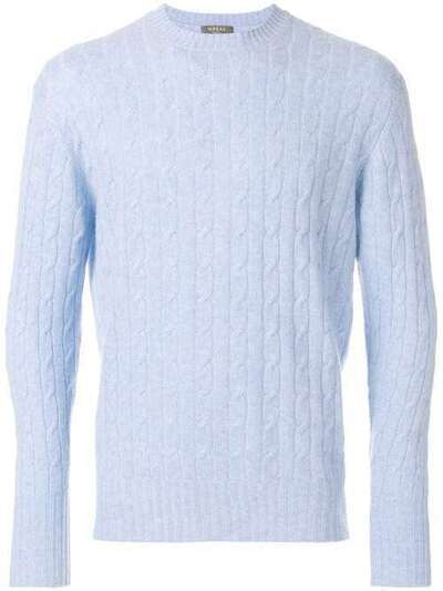 N.Peal свитер вязки с косичками 'Thames' NPG071