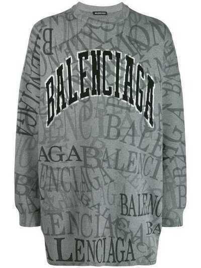 Balenciaga свитер Greyscale 570748T3150