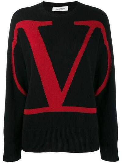 Valentino кашемировый свитер с логотипом Go Logo SB3KCA494U5