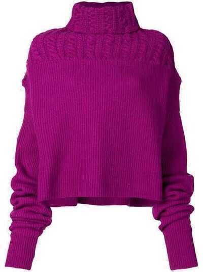 UNRAVEL PROJECT свитер с высоким воротником UWHF006F180630012600
