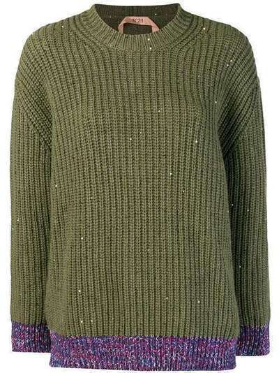 Nº21 chunky knit jumper N2MA0467344