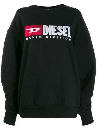 Diesel толстовка с контрастным логотипом 00SPB70CATK