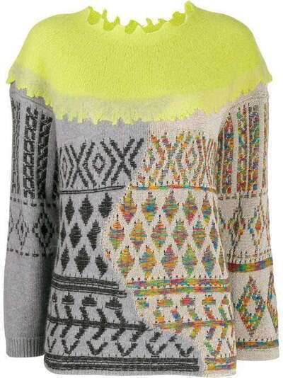 Antonio Marras mix fabric sweater 1Q8808JT7