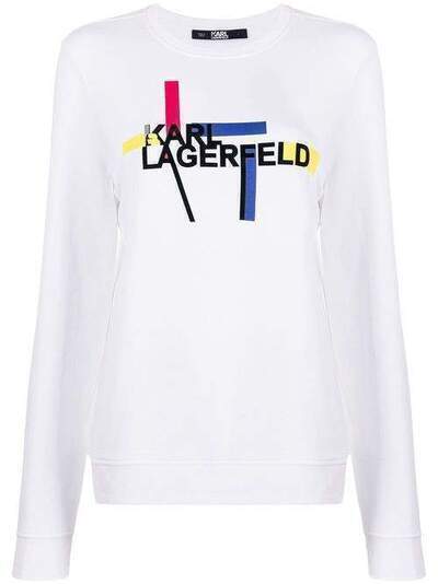 Karl Lagerfeld толстовка Bauhaus с логотипом 201W1811999