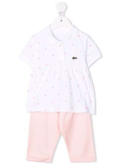 Lacoste Kids спортивный костюм из органического хлопка