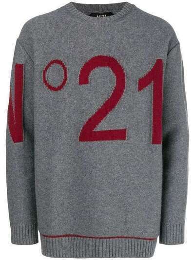 Nº21 свитер с логотипом N1MA0017081