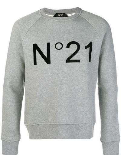 Nº21 logo print sweater N1ME0426334