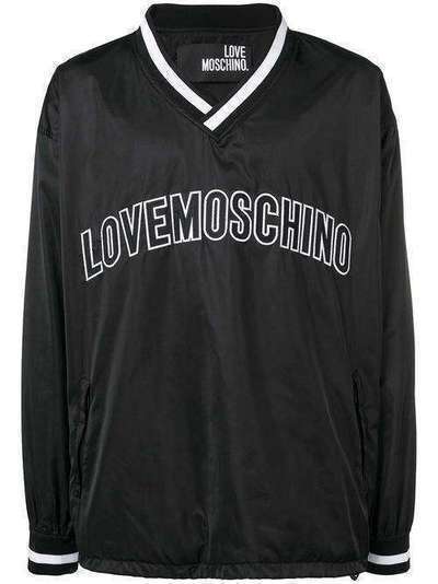Love Moschino толстовка с вышитым логотипом MH75101T9684