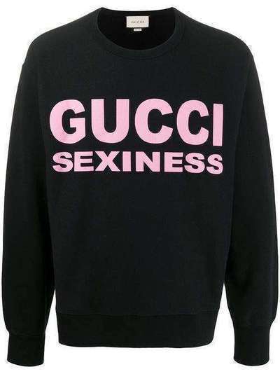 Gucci толстовка с логотипом 563972XJCK2