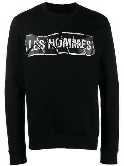 Les Hommes толстовка с логотипом LHH200756P
